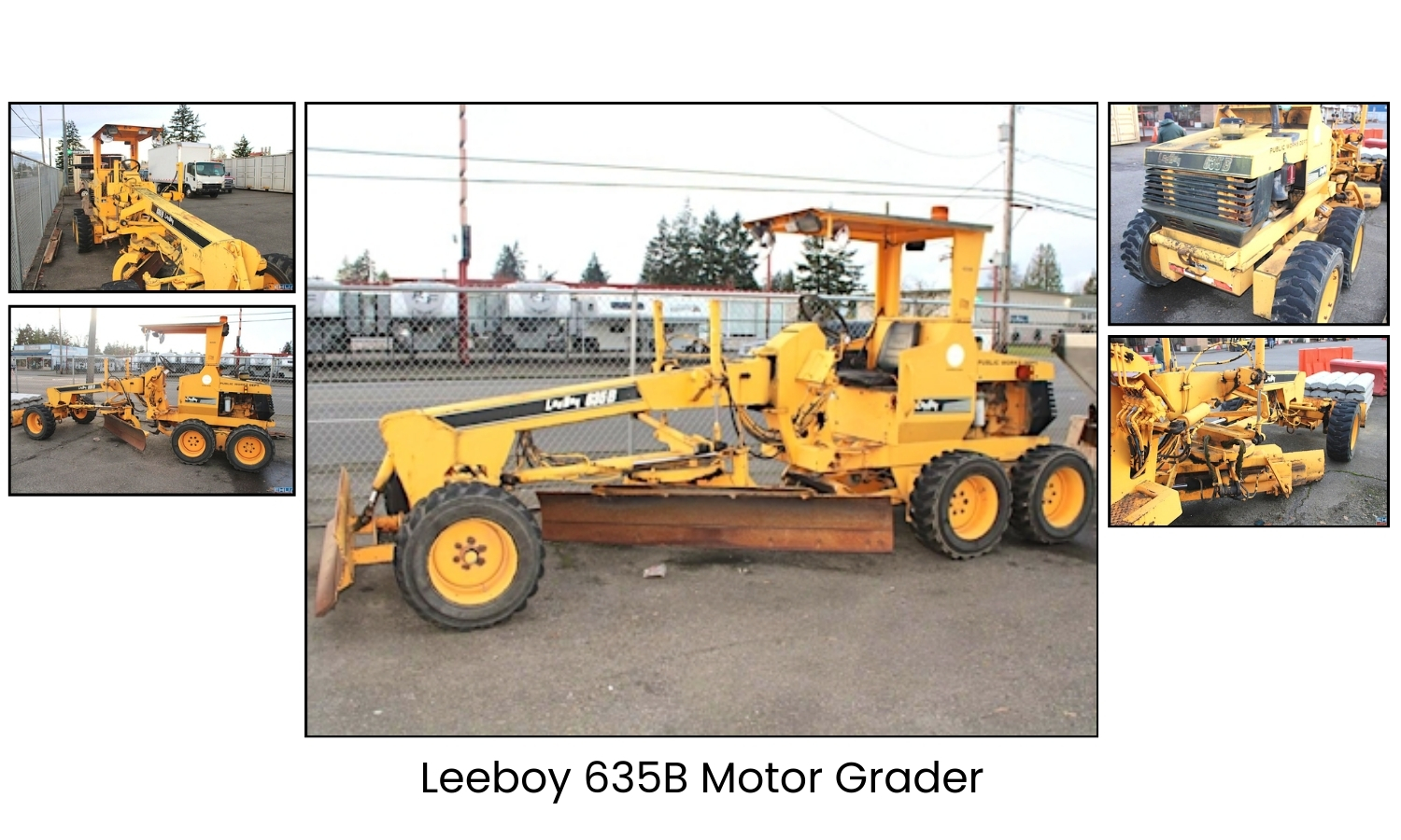 Leeboy 635B Motor Grader (1)